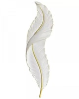 جداري ريشة اضاءة صفرا ارتفاع 80 سم 5097