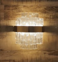 جداري ليد زجاج موديل حديث وراقي 1550