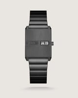 ساعة رقمية كلاسيكية ستيل بلون أسود