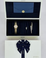 طقم هدية فاخر من ساعة واسوارة وخاتم