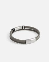 اسوارة رجالية أنيقة بلون رمادي