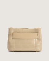 شنطة نسائية بمقاس لكل يوم بلون بيج