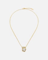 سلسال نسائي بتصميم فاخر بلون ذهبي