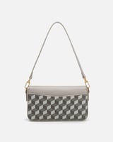 شنطة نسائية أنيقة بلون رمادي