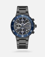 ساعة رجالية ستيل بلون رمادي