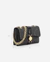 شنطة لوسيا النسائية بتصميم مبتكر بلون أسود