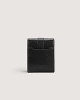 شنطة نسائية بحجم ميني بلون أسود.