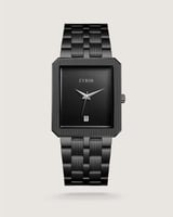 ساعة مرسى الرجالية بلون أسود