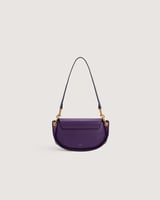 شنطة نسائية بمقاس متوسط باللون الأرجواني