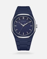 ‎ ساعة رجالية عملية باللون الأزرق