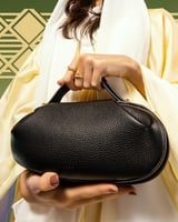 شنطة حُلم النسائية جلد بلون أسود