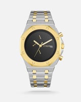 طقم هدية رجالي مميز بلون فضي وذهبي