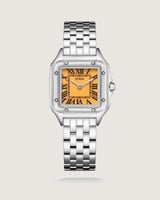 ساعة نسائية ستيل بلون فضي