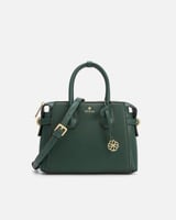 شنطة نسائية من الجلد الفاخر بلون أخضر