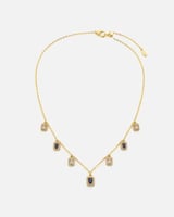 شوكر نسائي بتصميم فاخر بلون ذهبي