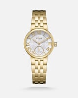 ساعة إليغانس النسائية كلاسيكية بلون ذهبي