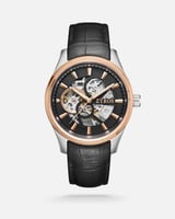 ساعة سيف الرجالية بلون أسود