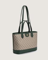 شنطة نسائية بتصميم عملي بلون أخضر