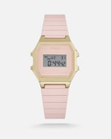 ساعة كوست لاين النسائية الرقمية بلون باودر بنك