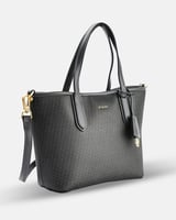 شنطة نسائية بمقاس متوسط بلون رمادي