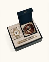 طقم هدية رجالي ساعة وسبحة وقلم