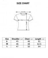 تي شيرت نسائي من القطن باللون الأبيض