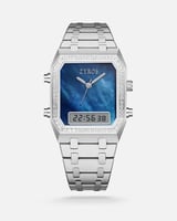 ‎ ساعة نسائية رقمية ستيل بلون فضي