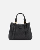 شنطة نسائية واسعة بلون أسود