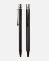 قلم رجالي جذاب بلون أسود ورمادي