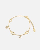 اسوارة نسائية بتصميم أنيق بلون ذهبي