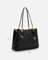 ‎ شنطة نسائية أنيقة بلون أسود