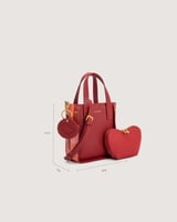 شنطة نسائية بلون عودي بمقاس صغير لكل يوم