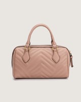 شنطة نسائية بتصميم عملي بلون وردي