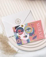 كرت اهداء بتصميم جذاب