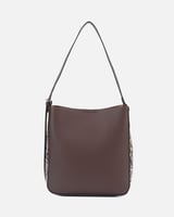 شنطة نسائيه بتصميم عملي بلون بني