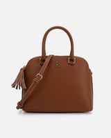 شنطة نسائية كلاسيك بلون بني