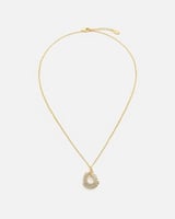 سلسال نسائي بتصميم ملفت بلون ذهبي