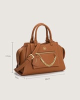 شنطة نسائية أنيقة بلون بني