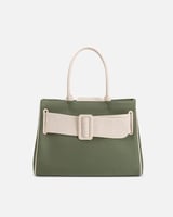 شنطة نسائية كلاسيك بلون أخضر