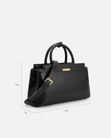 شنطة نسائية واسعة لكل يوم بلون أسود