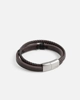 طقم هدايا رجالي ملفت ساعة واسوارة