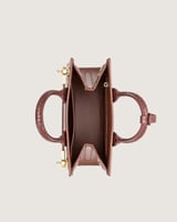 شنطة شمس النسائية جلد بلون بني