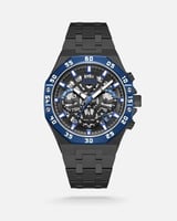 ساعة راقي الرجالية راقية بسير بلون أسود