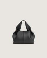 شنطة أمجاد النسائية جلد باللون الأسود