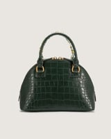 شنطة نسائية بتصميم أنيق بلون أخضر