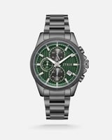 ساعة رجالية تعزز أناقتك بلون رمادي