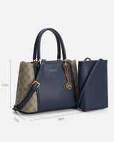 شنطة نسائية باللون الأزرق