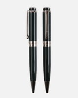 طقم هدية رجالي أنيق بلون فضي