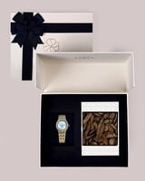 بوكس هدية نسائية ساعة وعود