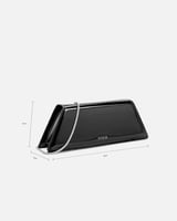 شنطة نسائية بمقاس متوسط للمناسبات بلون أسود